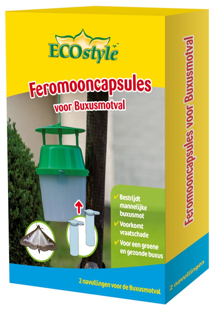 ECOstyle Feromooncapsules voor Buxusmotval - Gewasbescherming