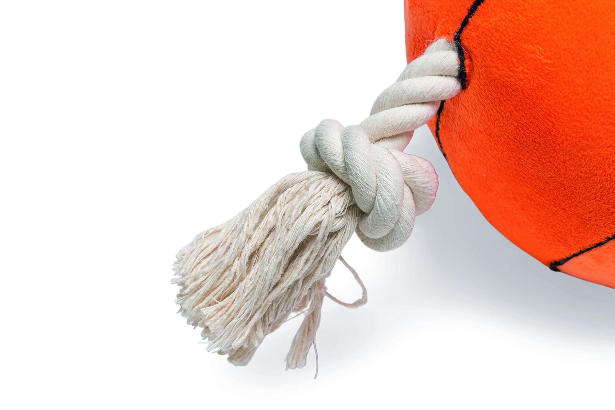 Beeztees Basketbal Pluche - Flostouw - Knuffels - Hondenspeelgoed
