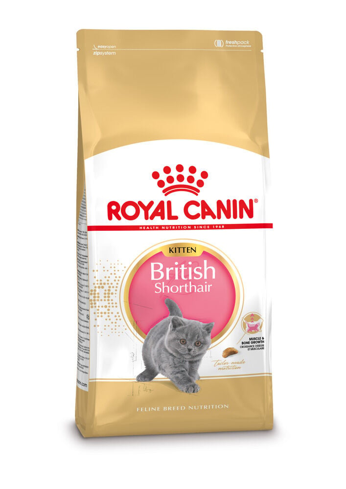 Royal Canin Britse Korthaar Kitten - Kattenvoer - 2 Kilogram - Gevogelte