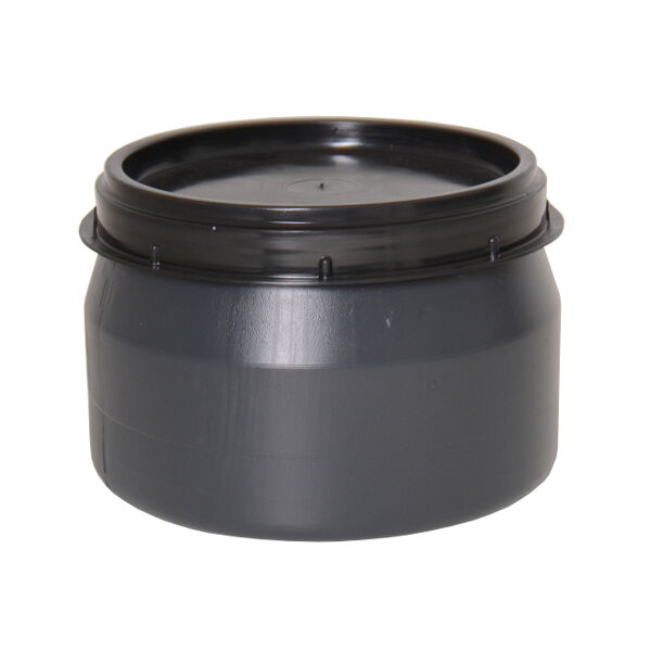 Voerton - Met schroefdeksel - 18 Liter - Grijs Voerton - Met schroefdeksel - 18 Liter - Grijs