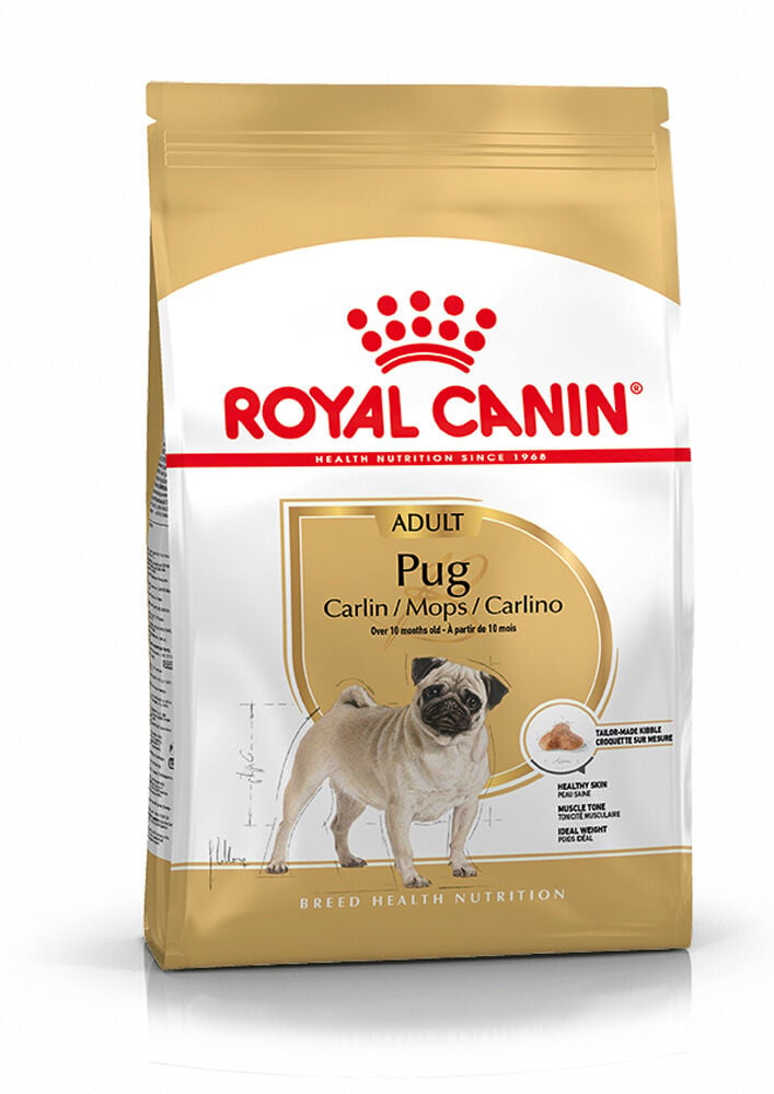 Royal Canin Mopshond Adult - Hondenvoer - 7.5 Kilogram - gevogelte Royal Canin Mopshond Adult - Hondenvoer - 7.5 Kilogram - gevogelte