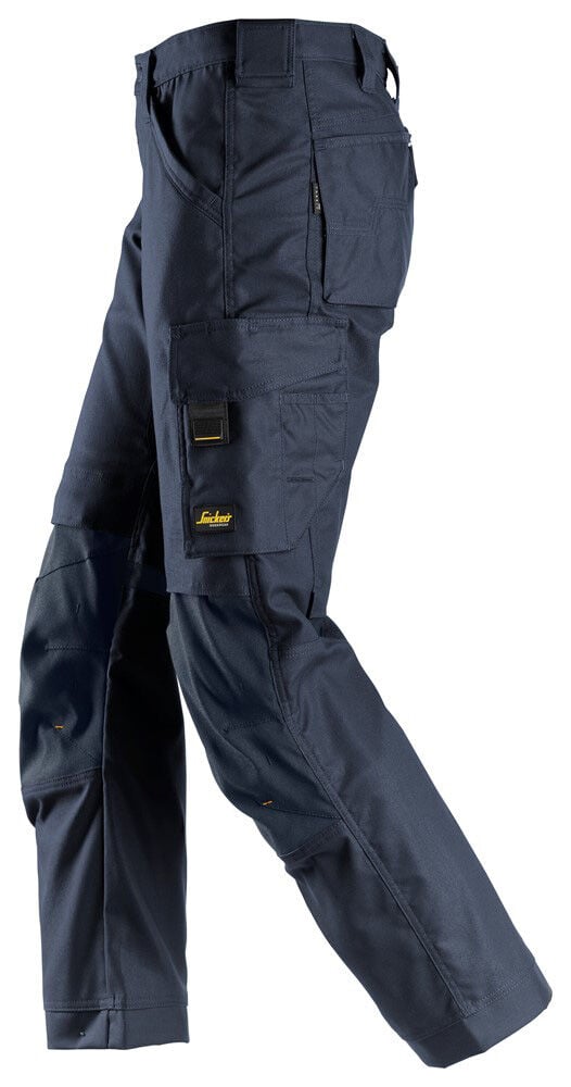 Snickers AllroundWork Canvas+ 6324 - Werkbroek - Donkerblauw - 62 - 88