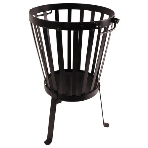 Esschert Design - Vuurkorf - Rond - Zwart - Staal - 34 cm Esschert Design - Vuurkorf - Rond - Zwart - Staal - 34 cm