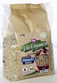 Via Organica - Biologisch Strooivoer - Onkruidvrij - Tuinvogelvoer - 2.5 Kilogram