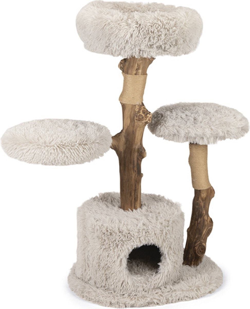 Designed by Lotte Ziza - Krabpaal - Grijs - 100x45x60 cm Designed by Lotte Ziza - Krabpaal - Grijs - 100x45x60 cm