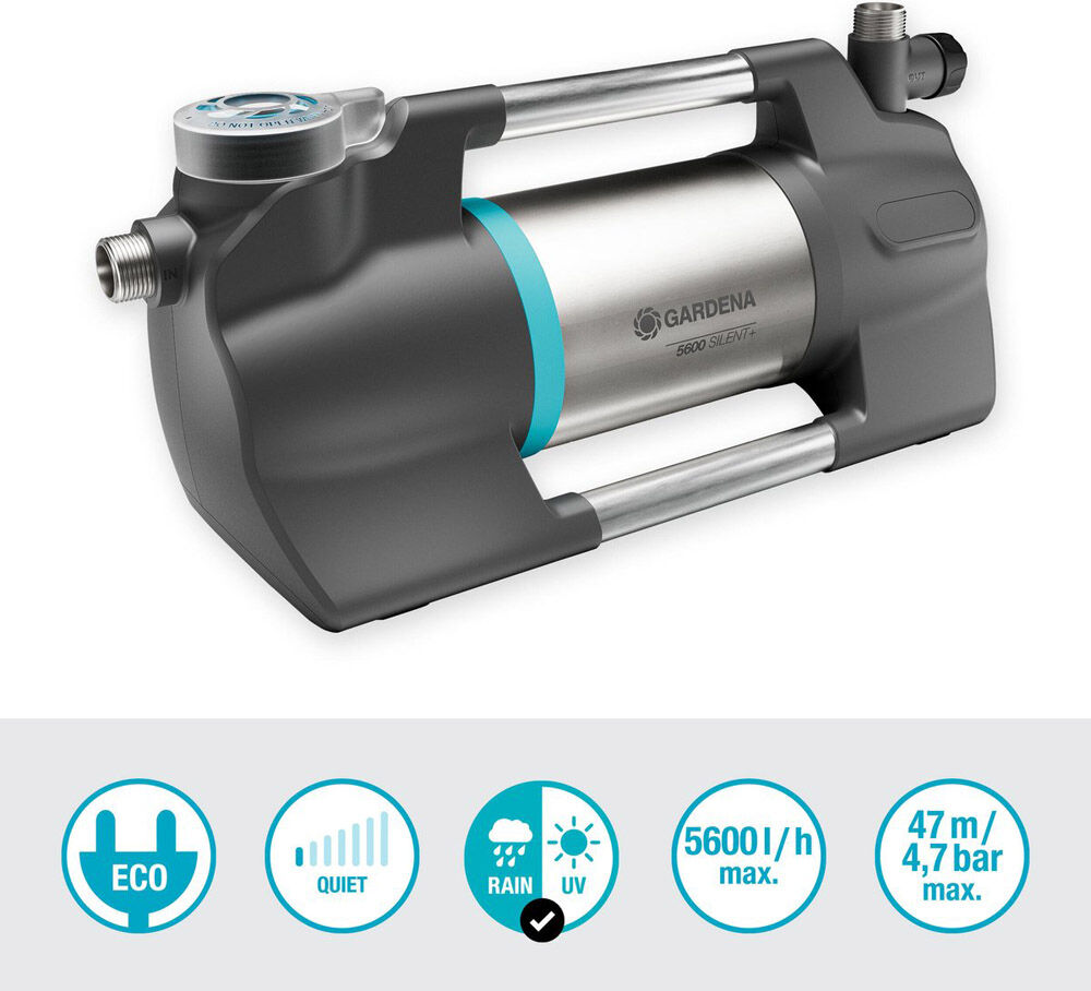 Gardena 5600 Silent+ - Beregeningspomp - 5600 l/u