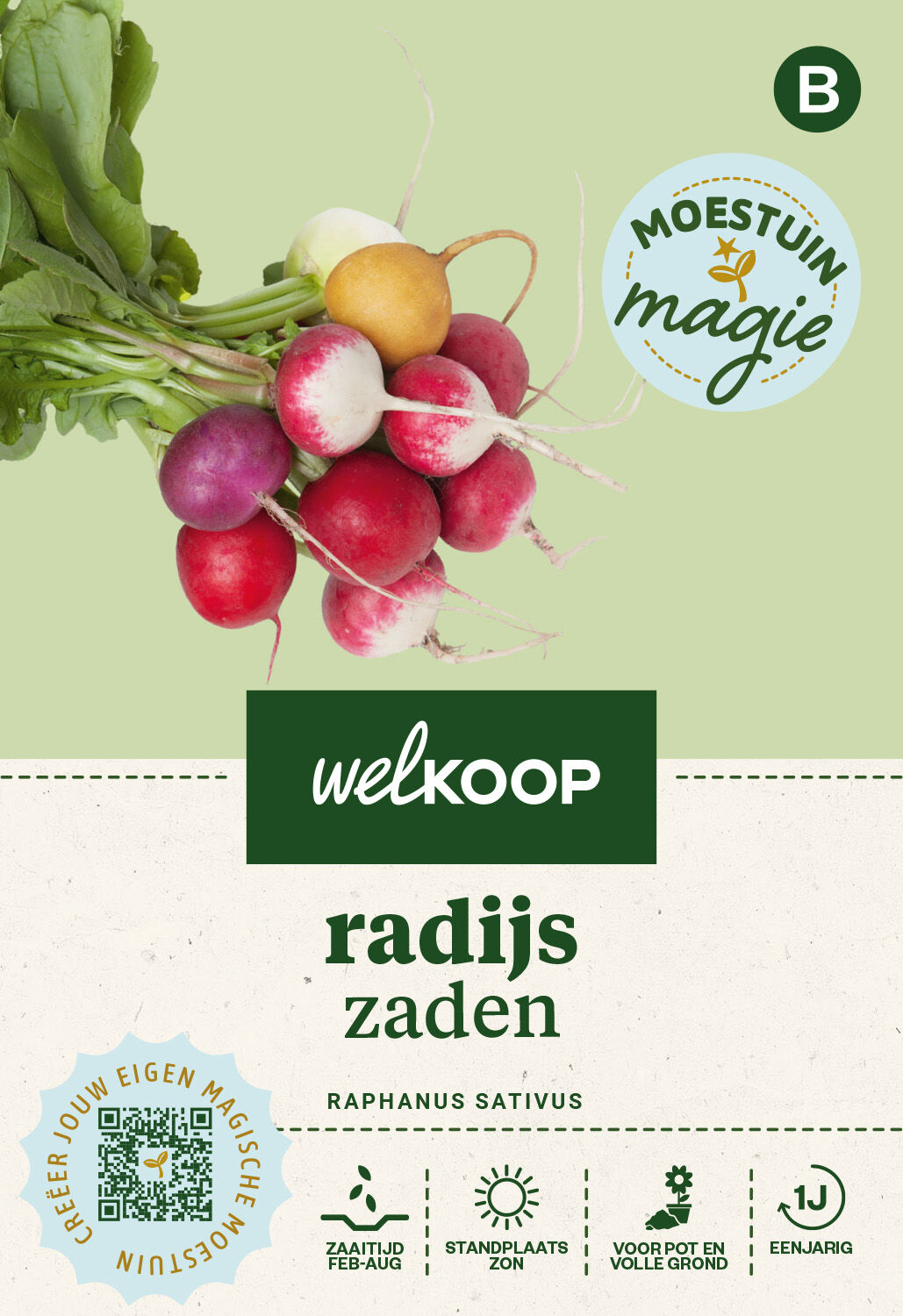 Welkoop Moestuin Magie - Radijs Zaden Welkoop Moestuin Magie - Radijs Zaden