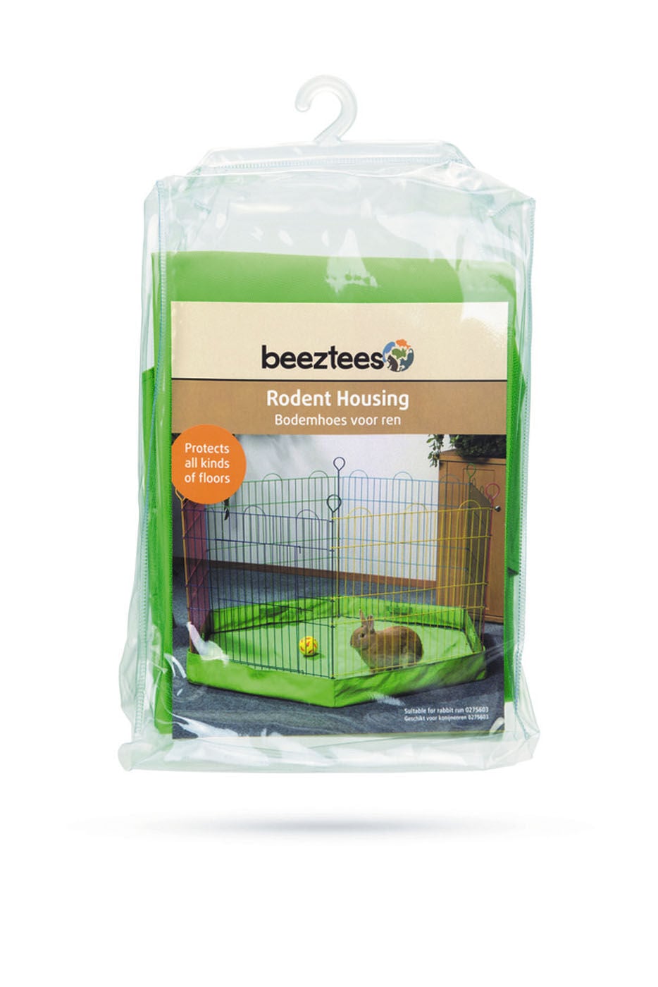 Beeztees - Bodemhoes - Konijnenren - Groen - 1x60x1 cm