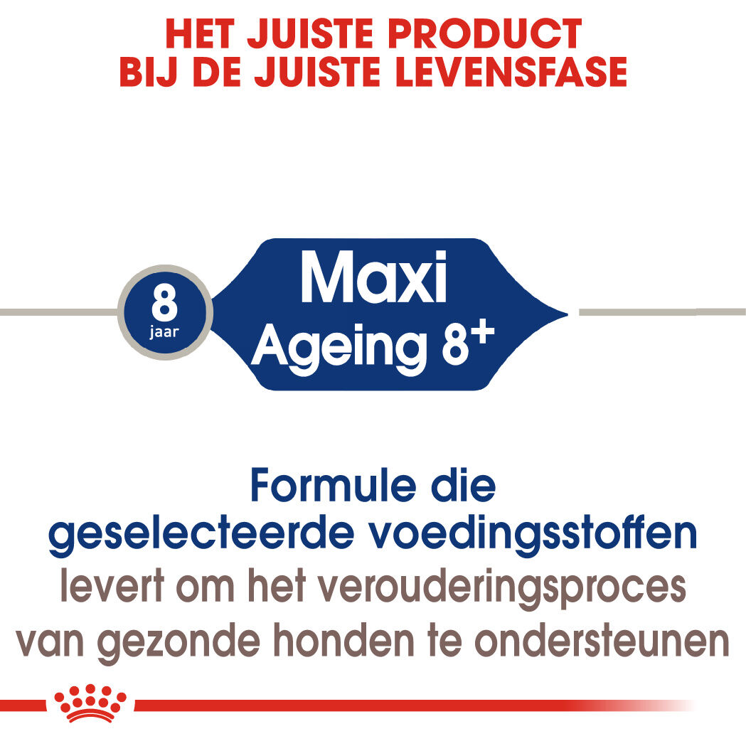 Royal Canin Maxi Ageing 8+ - Hondenvoer - 3 Kilogram - gevogelte