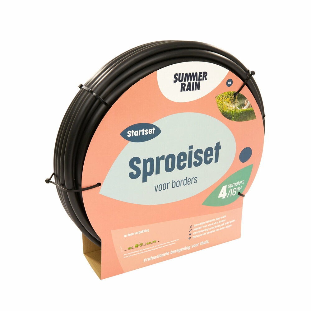 SummerRain Borders - Sproeiset - 16m²