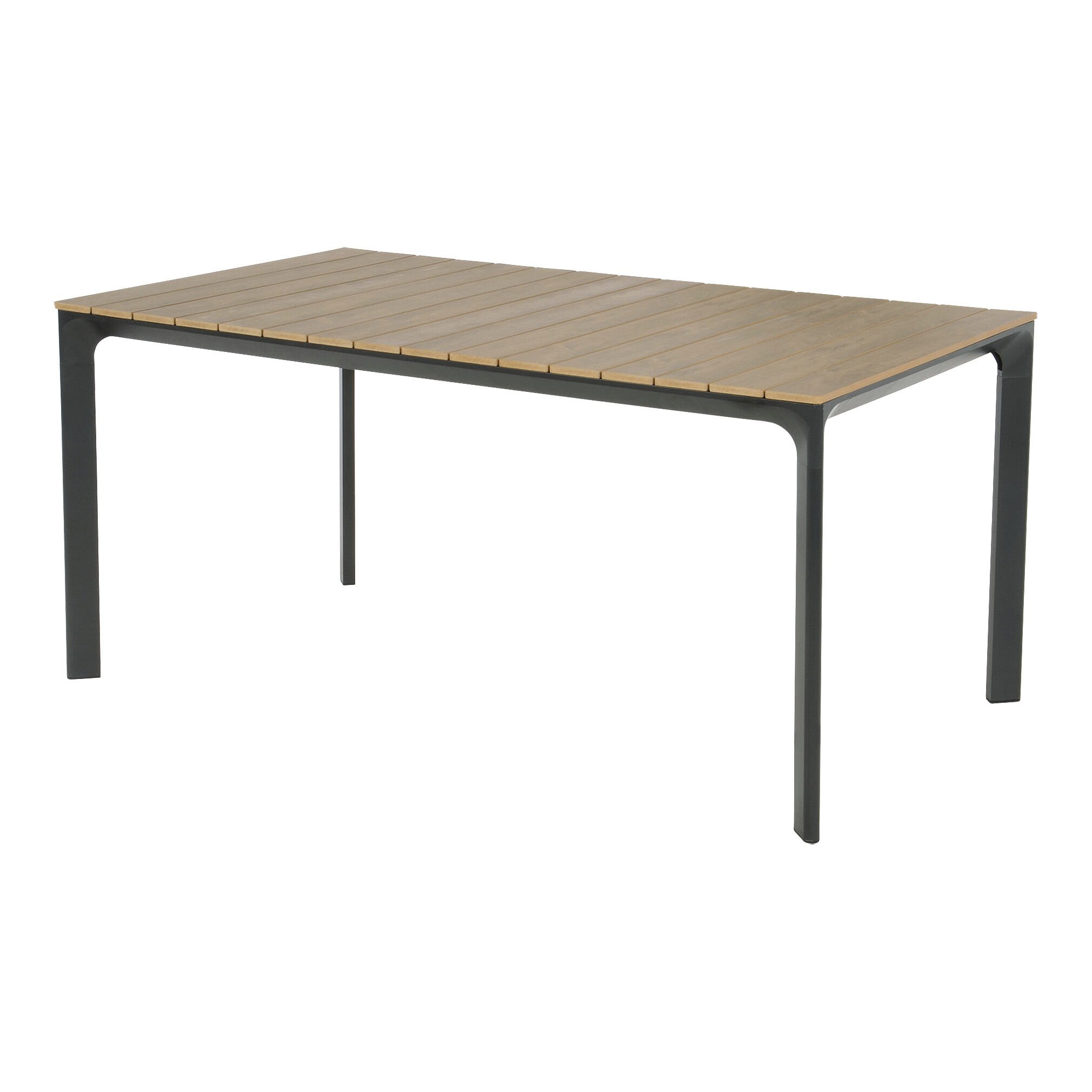 Lesli Living Arezzo - Tuintafel - Teaklook - 1x90x160 cm Lesli Living Arezzo - Tuintafel - Teaklook - 1x90x160 cm