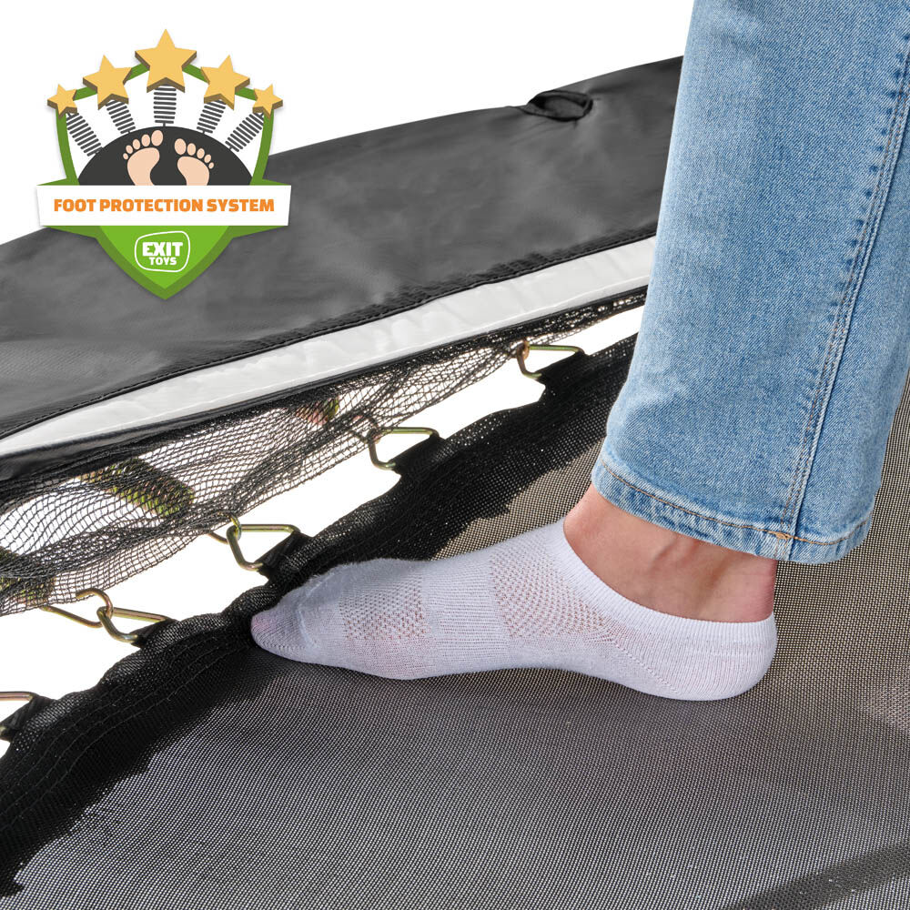 Exit Allure Classic - Trampolines - Zwart - 427 cm