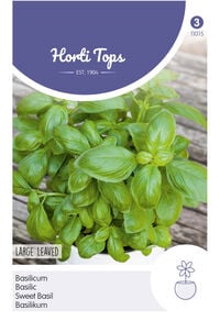 Hortitops Basilicum Ocimum basilicum Grove - Kruidenzaden