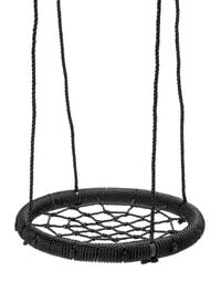 Swing King - Nest schommel - Zwart - PE|Metaal
