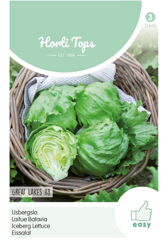 Hortitops Kropsla Lactuca sativa Great Lakes 118 - Groentezaden