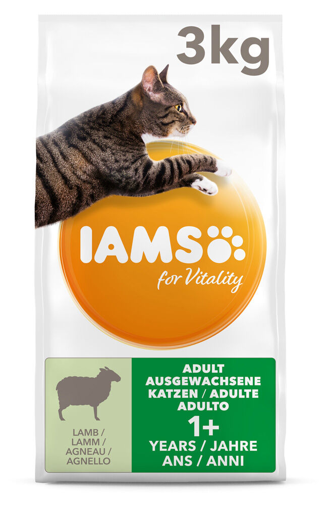Iams Adult - Kattenvoer - 3 Kilogram - vis, kip