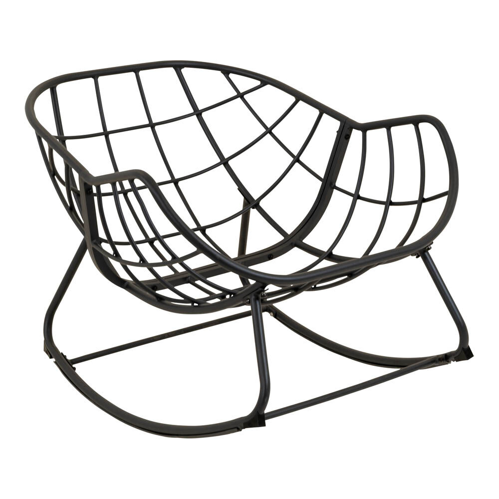 Lesli Living Cozy - Schommelstoelen - Groen - 1x117x97 cm