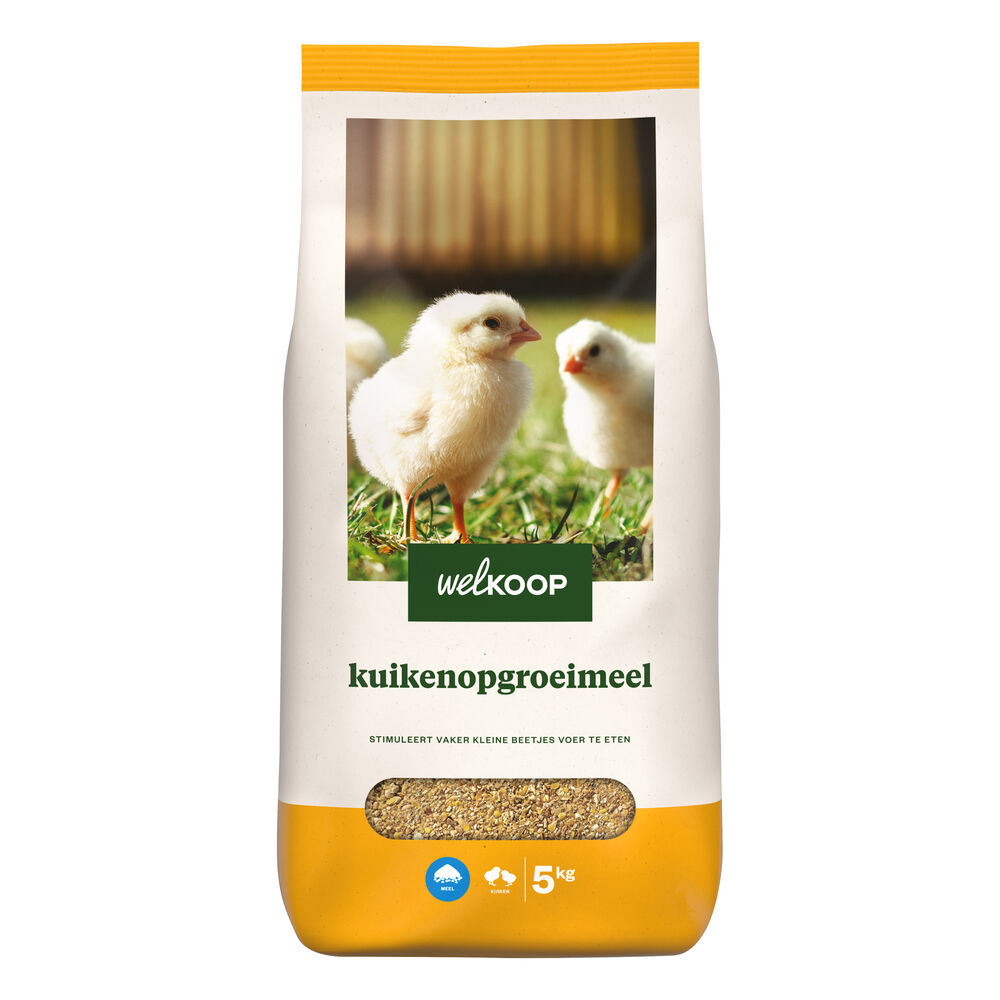 Welkoop Opgroeimeel - Kuikenvoer - 5 Kilogram