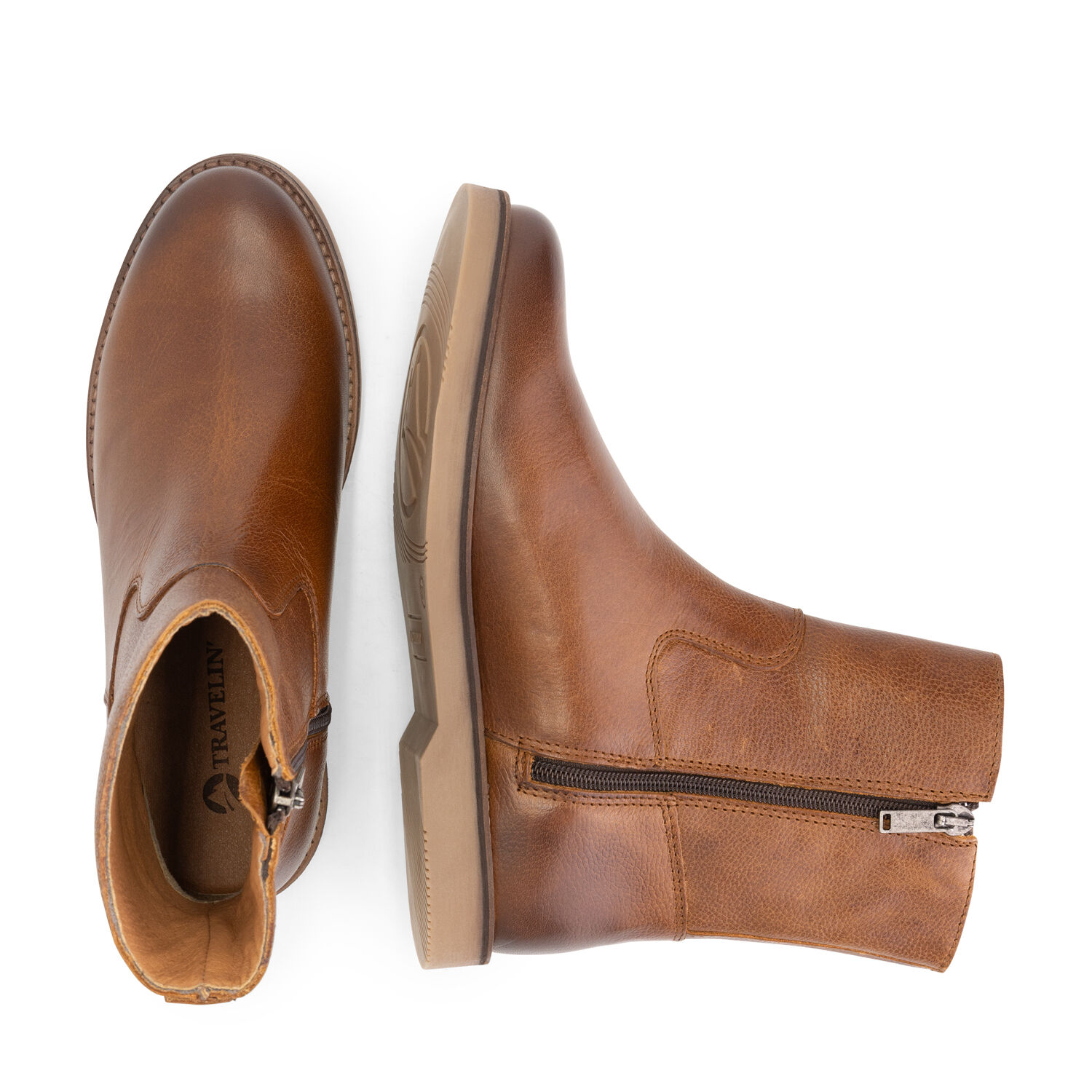 Travelin Castres Women - Laarzen - Cognac - 37