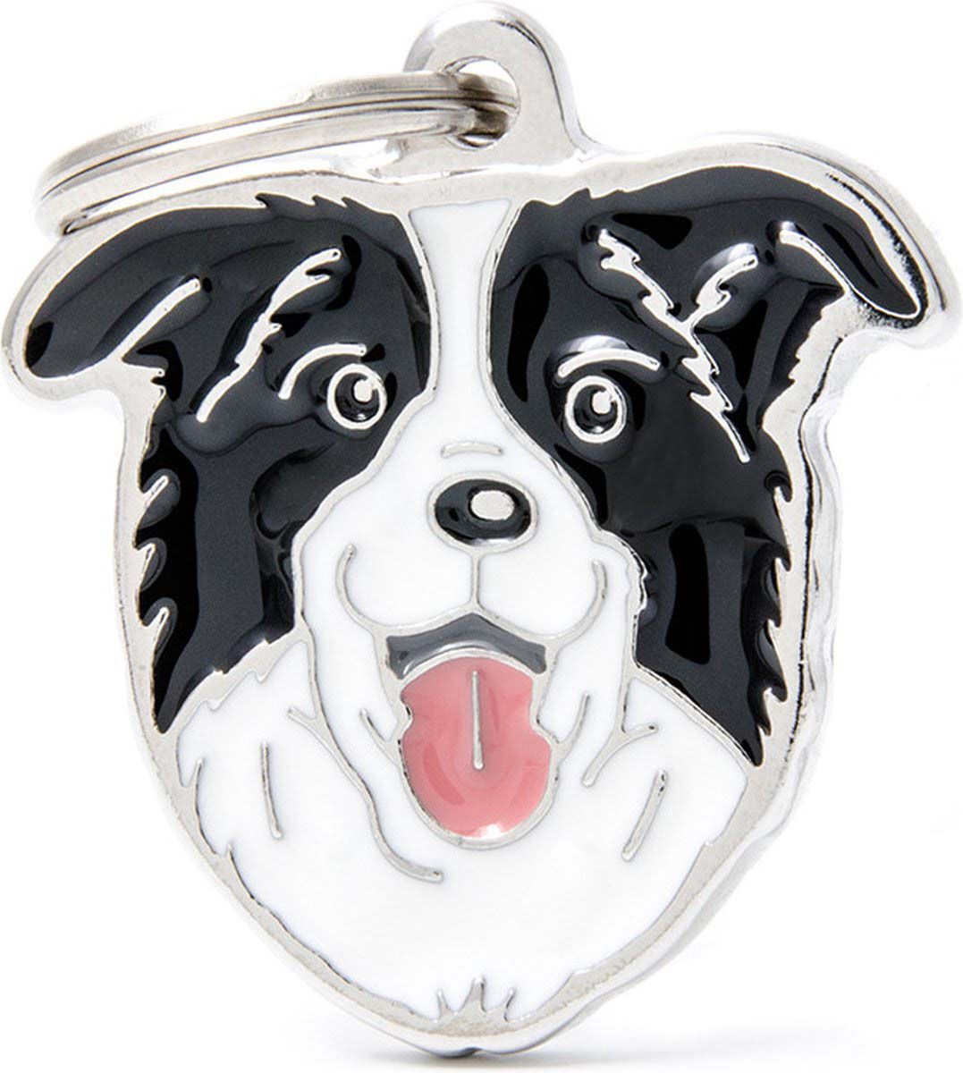 My Family Border Collie - Hondenpenning