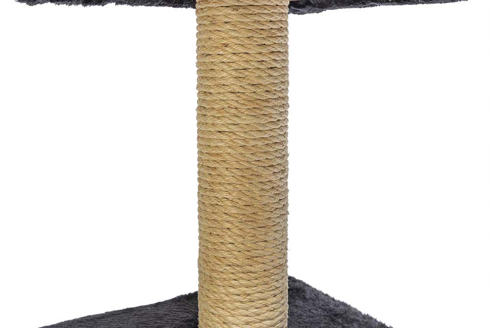 BEEZTEES Christa - Krabpalen & Krabplanken - Zwart - 32x32x60 cm