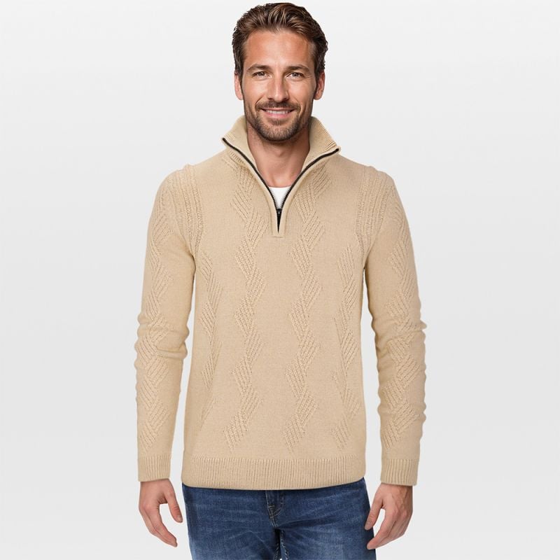 Veleste Andre - Schipperstrui - Zand - 2XL Veleste Andre - Schipperstrui - Zand - 2XL