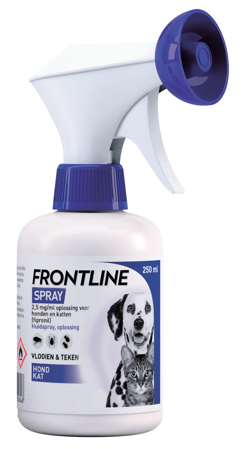 Frontline - Anti vlooien en teken - Spray - 250 Frontline - Anti vlooien en teken - Spray - 250