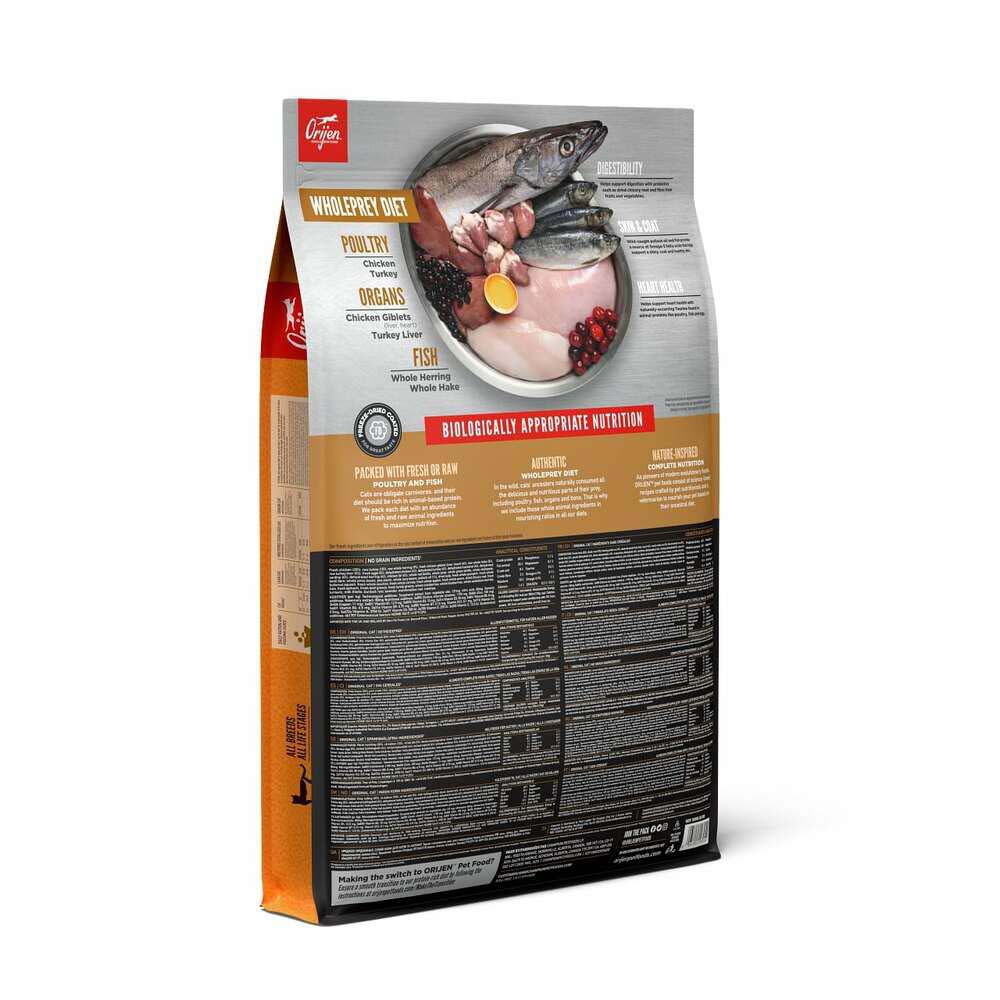 Orijen Whole Prey Cat - Kitten - Kattenvoer - 5.4 Kilogram - kip