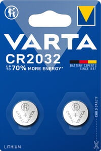 Varta CR2032 - Batterij - 2 Stuks