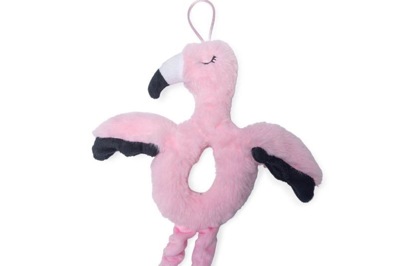 Beeztees Flamingo Cara - Kattenspeeltje - Roze