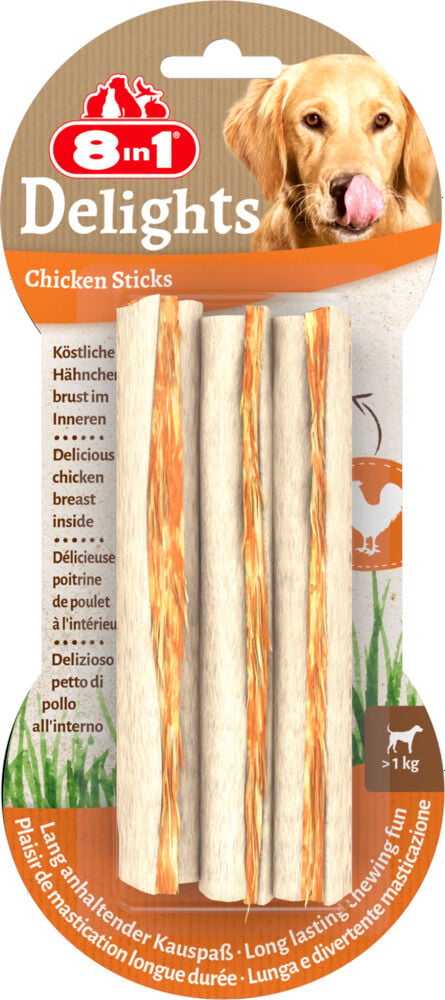 8in1 Delights Kauwsticks - Hondensnack 8in1 Delights Kauwsticks - Hondensnack