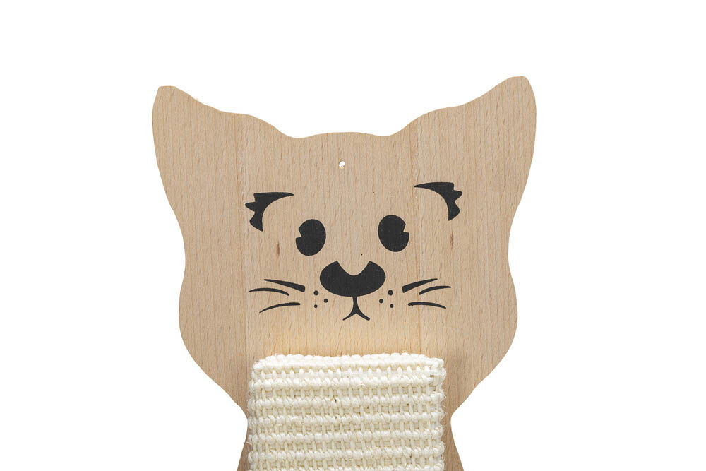 Beeztees Jabo Poesmodel - Krabplank - Wit - 1x59x1 cm