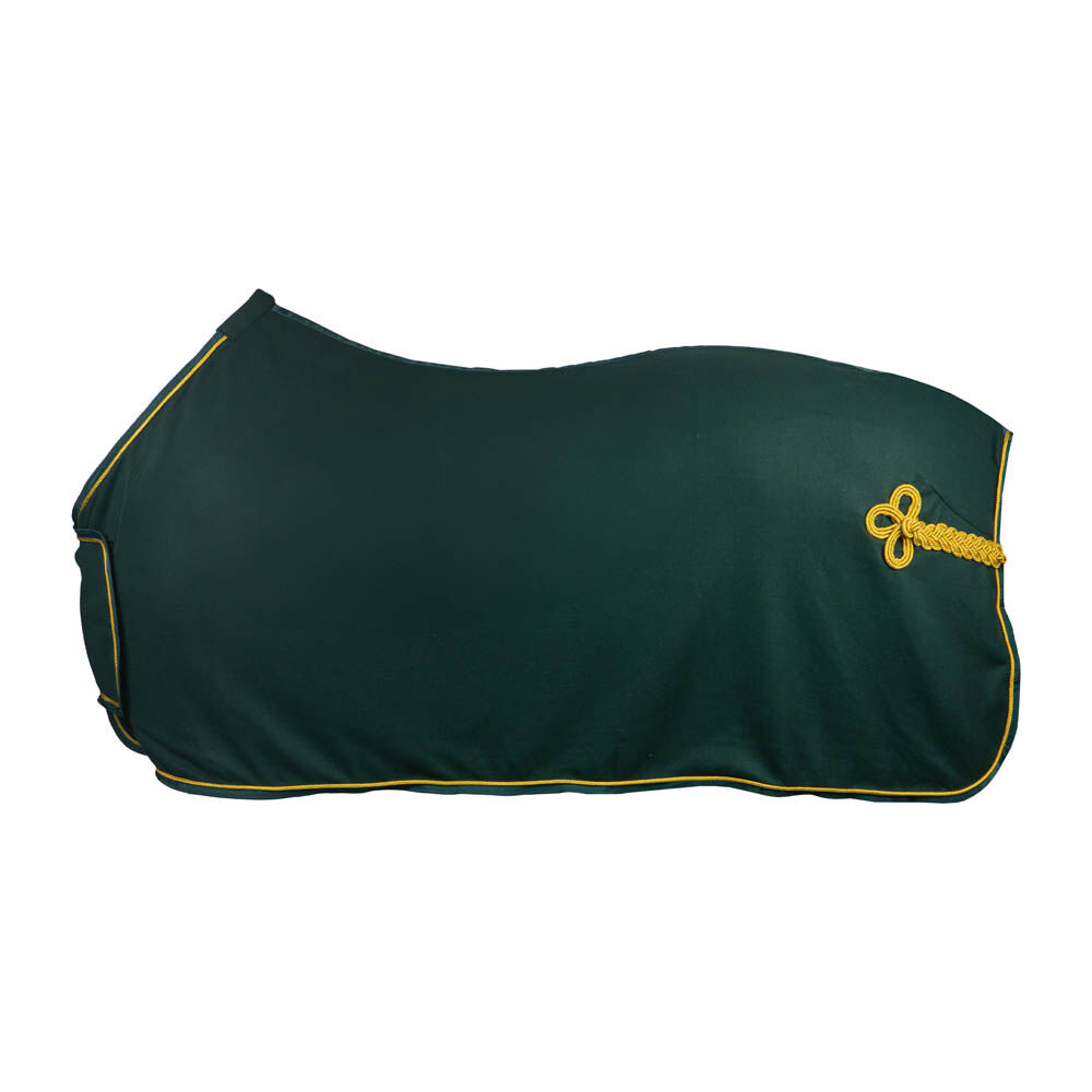 Horka Zweetdeken - met Ornament - Groen/Goud - 125/175 Horka Zweetdeken - met Ornament - Groen/Goud - 125/175