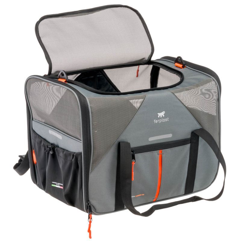 Ferplast Voyager 350 - Draagtas - Grijs - 36x21 cm - M