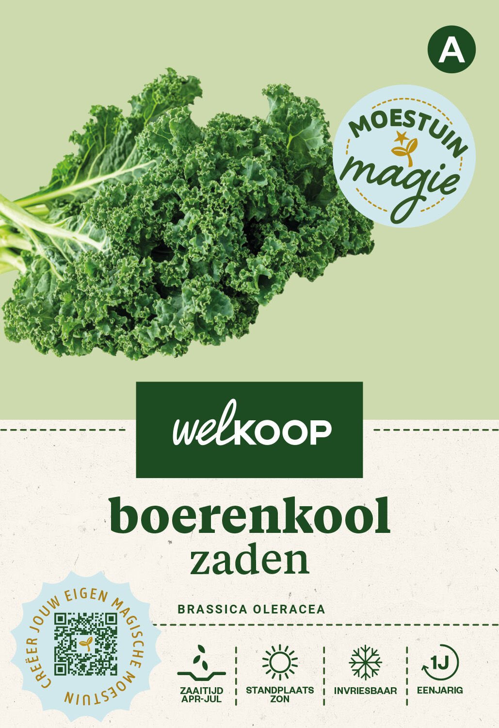 Welkoop Moestuin Magie - Boerenkool Zaden Welkoop Moestuin Magie - Boerenkool Zaden