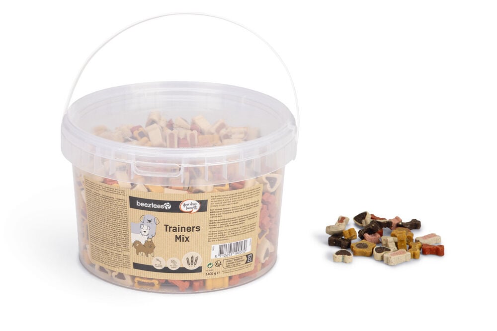 Beeztees Trainer Mix Voordeelverpakking - Hondensnack - 1400 Gram