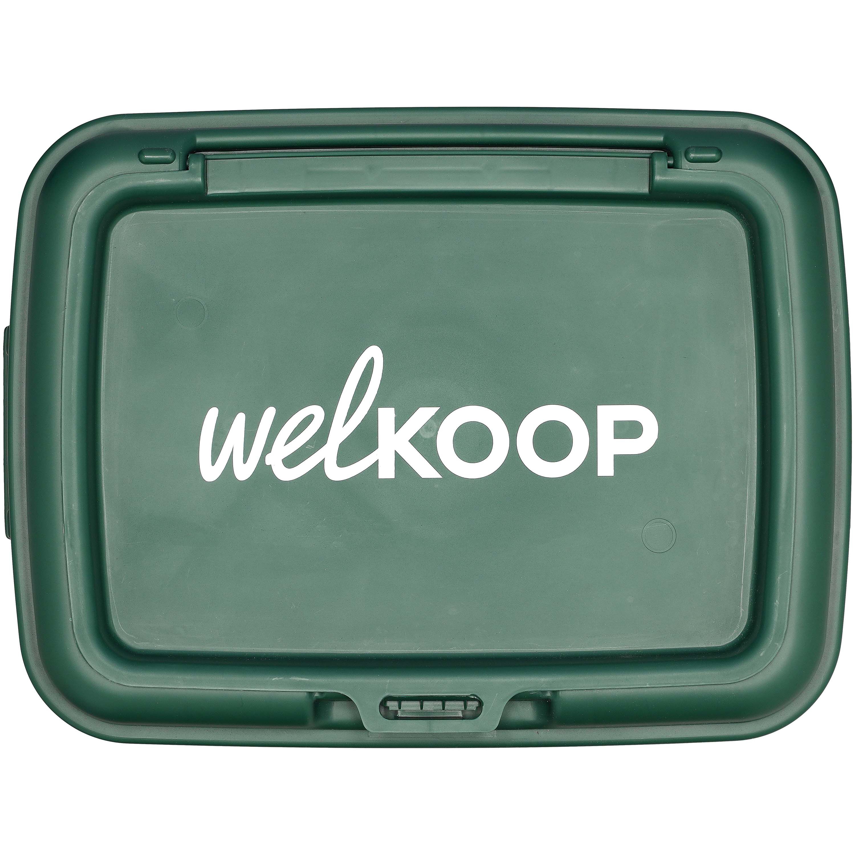 Welkoop Voerton - Met deksel - 53 Liter - Groen
