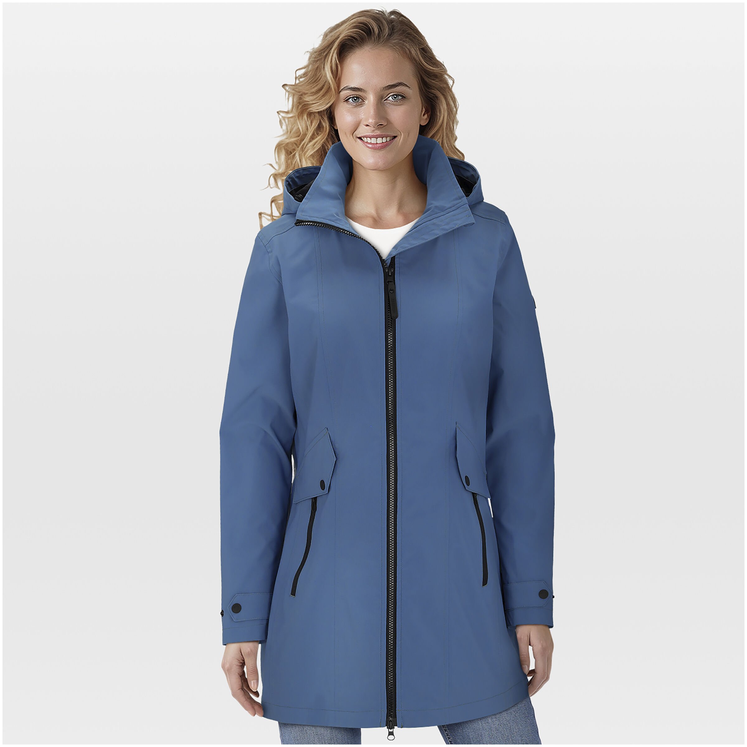 VELESTE Marjet - Jas - Blauw - 36 VELESTE Marjet - Jas - Blauw - 36