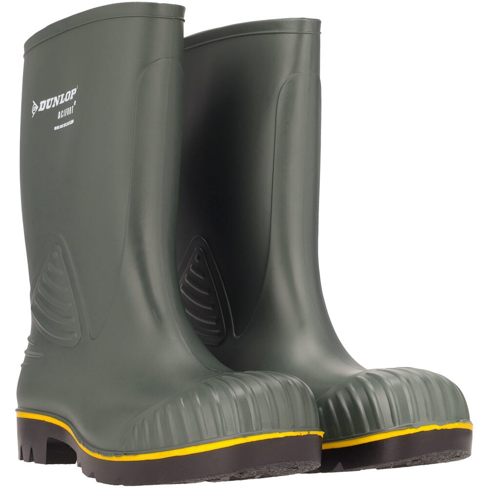 Dunlop Acifort Heavy Duty B440631.AFHA - Regenlaarzen - Donkergroen - 40