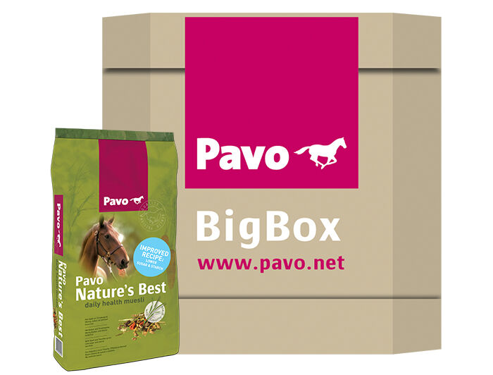 Pavo Nature's Best - Basisvoeding - 550 Kilogram - Bigbox