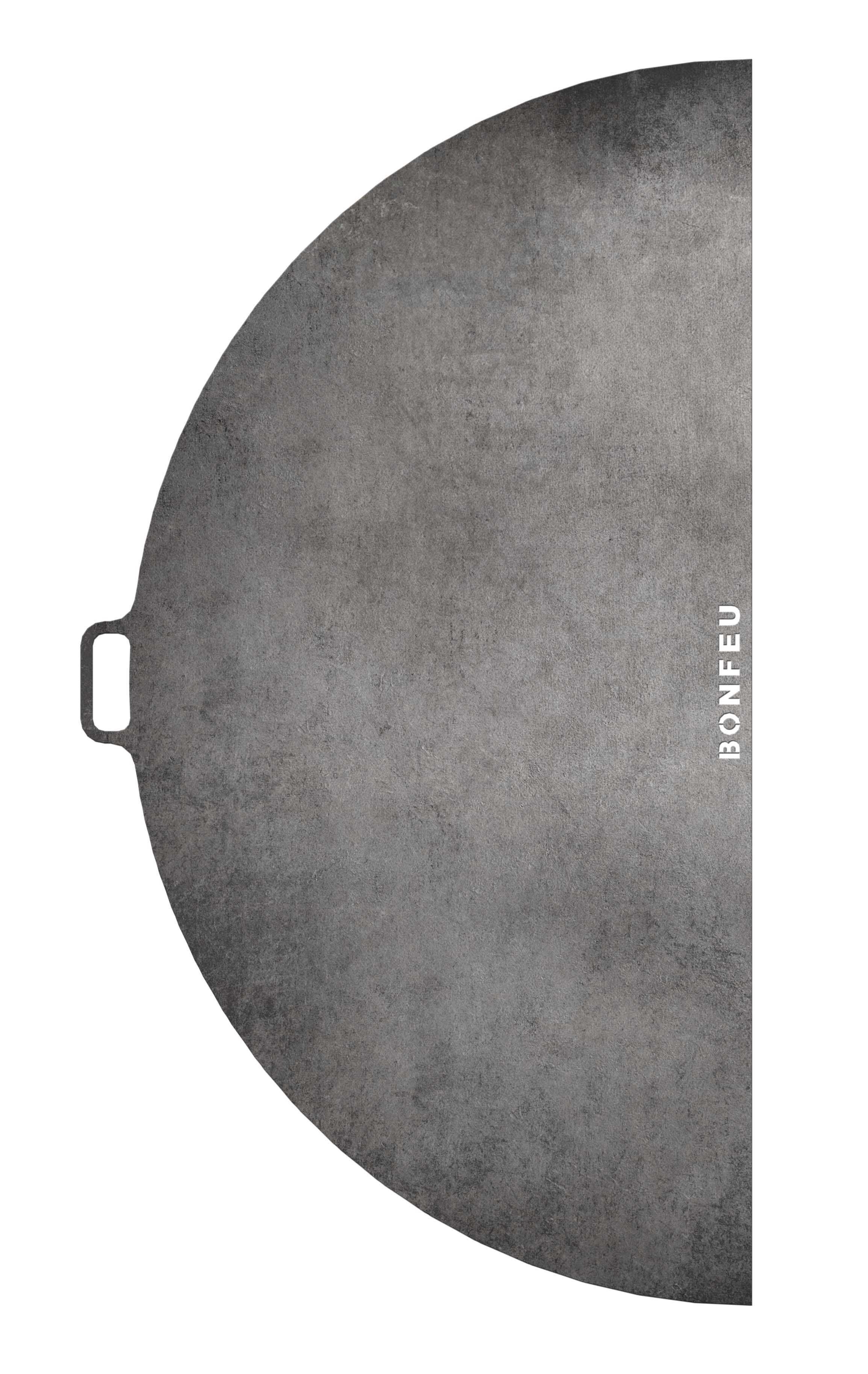 BonFeu Halve Plancha - Bakplaat - Rond - Staal - 100 cm - Large BonFeu Halve Plancha - Bakplaat - Rond - Staal - 100 cm - Large