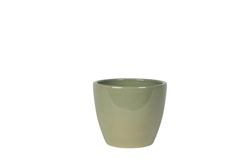 TS COLLECTION Sven - Bloempot - Groen - 16 cm TS COLLECTION Sven - Bloempot - Groen - 16 cm