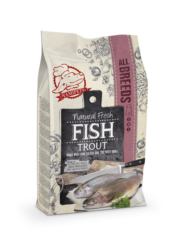 Natural Fresh Fish Adult - Hondenvoer - 12 Kilogram - forel
