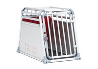 4Pets Pro 2 -  Autobench Hond - chroom - 66x54.5x93.5 cm - L