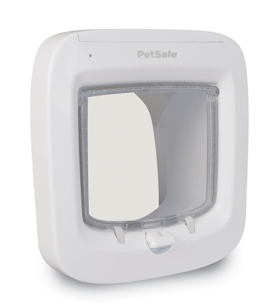 Petsafe - Kattenluik op microchip - Wit - 24x22x12.2 cm Petsafe - Kattenluik op microchip - Wit - 24x22x12.2 cm