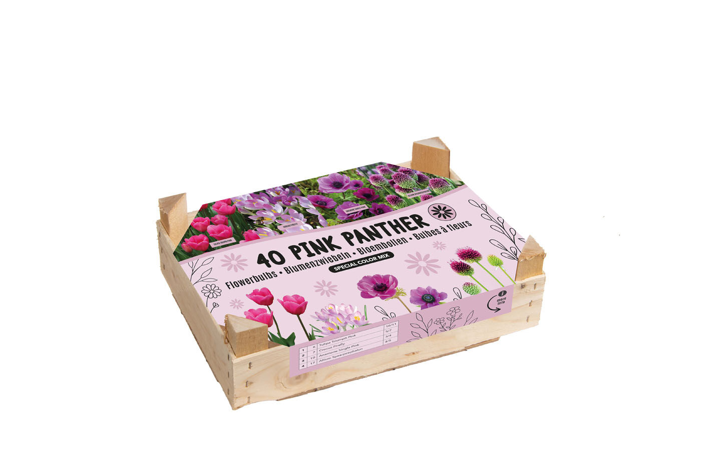 Florex Bloembollen mix - in Kistje