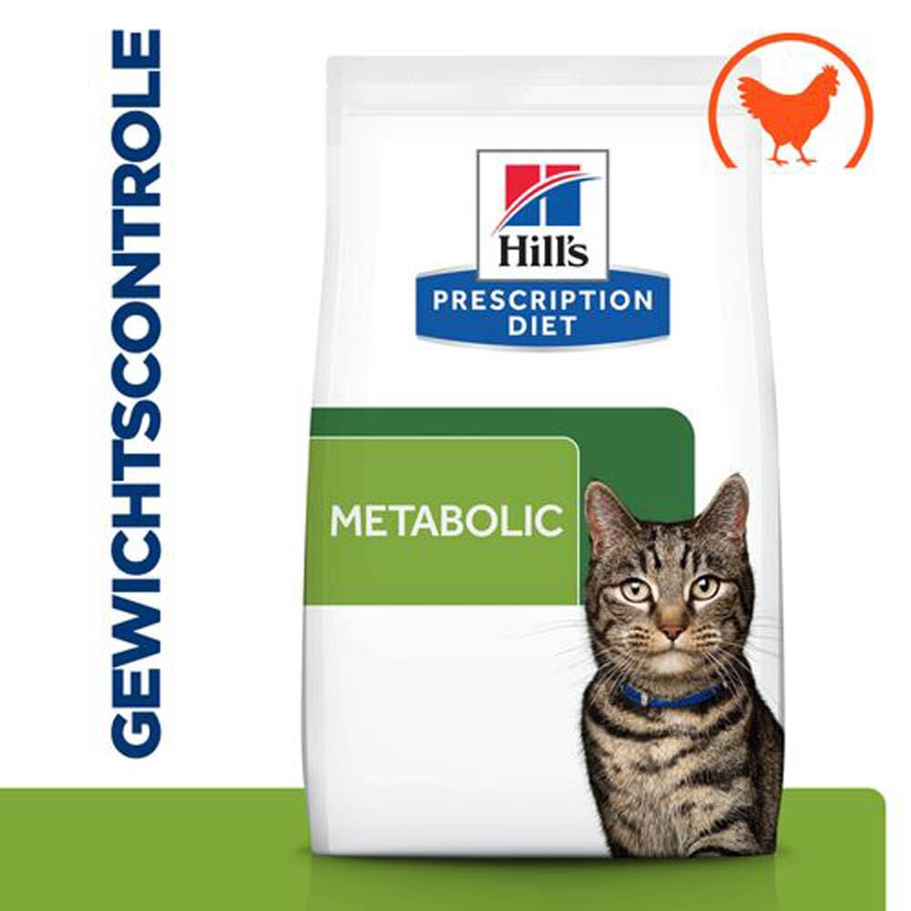 Hill's Prescription Diet Metabolic - Kattenvoer - 3000 Gram - kip