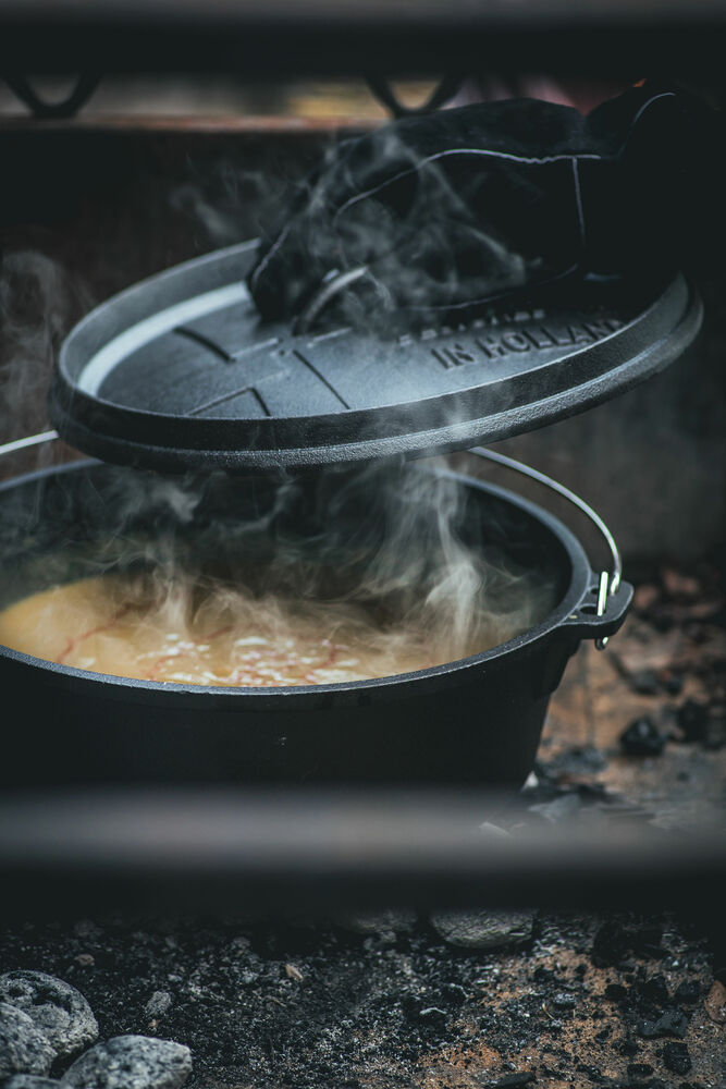 The Windmill Cast Iron Dutch Oven - Pan 5,9L - Zwart