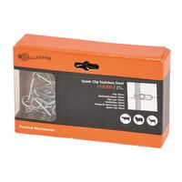 Gallagher - Clip voor Glasfiberpaal Ø 10 mm - 11 cm - 25 Stuks - 18 cm