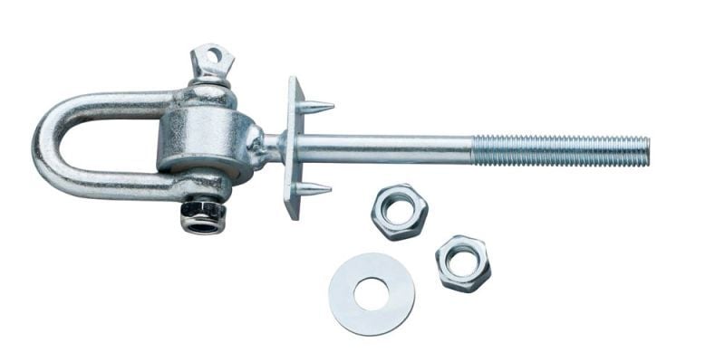 Swing King M12x135 2 stuks - Schommelhaak - 2 Stuks - RVS - Metaal